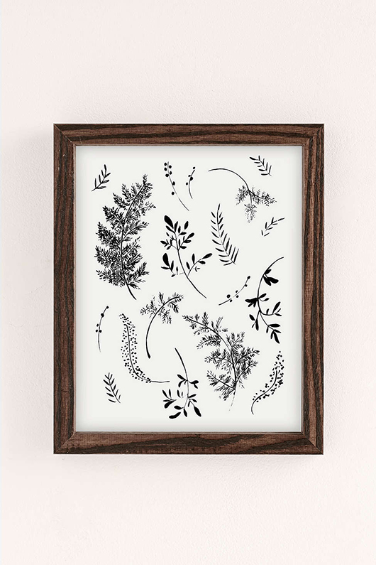 הדפס ממוסגר, מ־19 דולר, ב-urbanoutfitters.com