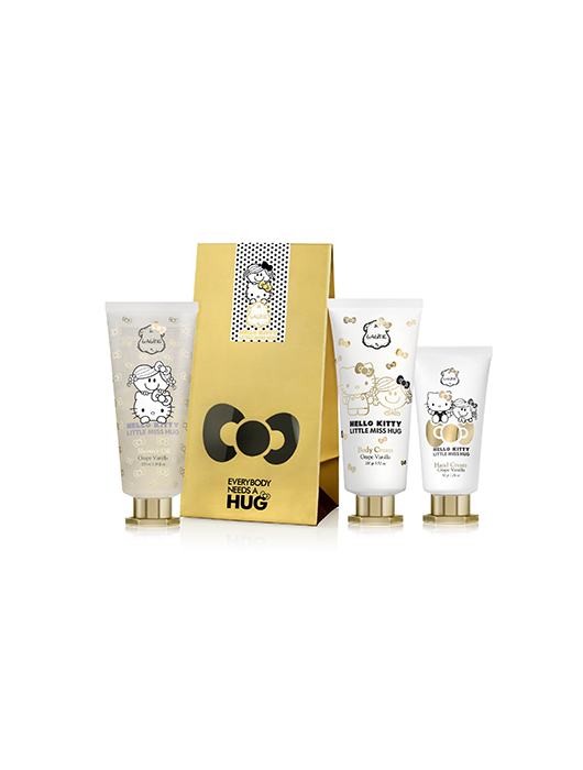 מארז טיפוח לגוף עם הלו קיטי. ללין