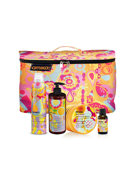 בראש שלך. קיט מוצרי טיפוח לשיער של amika