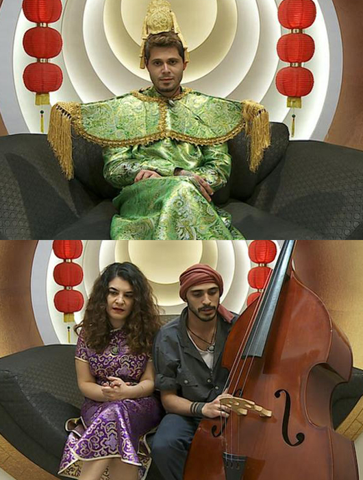 למעלה: שי חי | למטה: עם ברק אדרי | צילום: יח"צ קשת