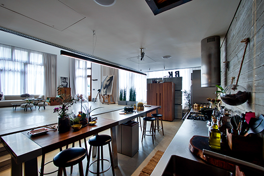 מבט מהמטבט לחלל המרכזי | צילום: איתי סיקולסקי