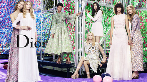 סופיה מצ'טנר בקמפיין של דיור בגיל 14 | צילום: יח"צ