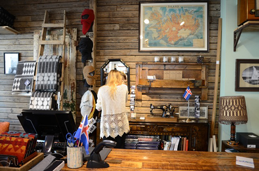 גייסר, חנות עם ביגוד איסלנדי מקורי ואיכותי. צילום: דודו בן צור