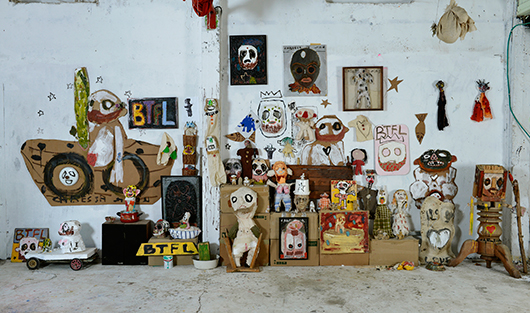 התערוכה הראשונה של עמית קבסה | צילום: בועז נודלמן