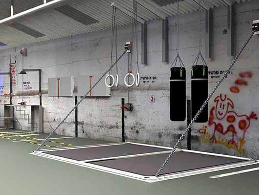 מחניון לחדר כושר | שני כהן, המחלקה לעיצוב פנים, שנקר