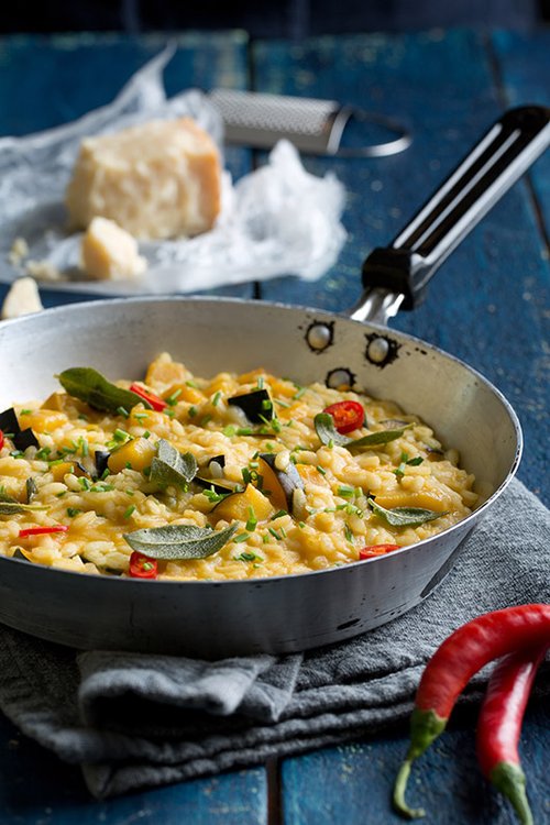 ריזוטו דלעת | צילום: בועז לביא