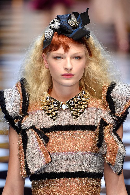 תצוגת דולצ'ה וגבאנה, חורף 2017 | צילום: GettyImages