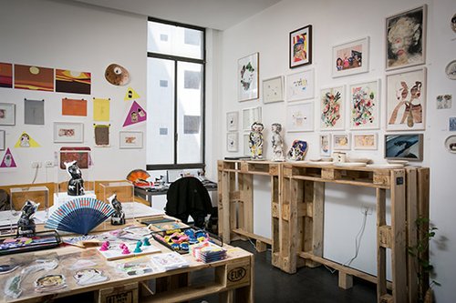 החלל האלטרנטיבי לאמנות מייצג אמנים באופן חופשי יותר מגלריה רגילה | המשולש | צילום: שירן כרמל