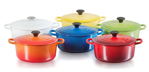 סירי הברזל המפורסמים של המותג Le Creuset סירי הברזל המפורסמים של המותג Le Creuset