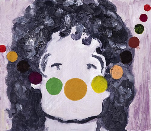ללא כותרת, שמן על עץ, 2014 | גל כהן ללא כותרת, שמן על עץ, 2014 | גל כהן
