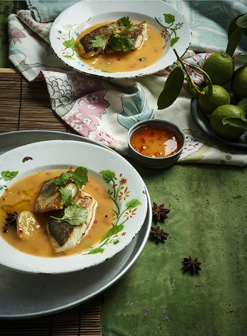 פילה דניס בחמאה מתקתקה סויה וצ’ילי | צילום: בן יוסטר