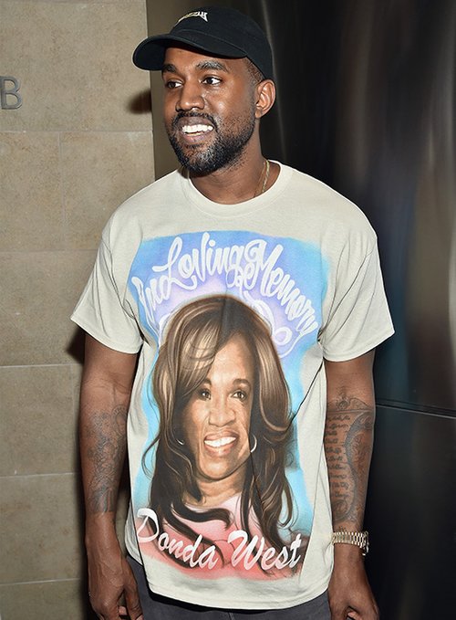 קניה וסט ואמא דונדה | צילום: GettyImages