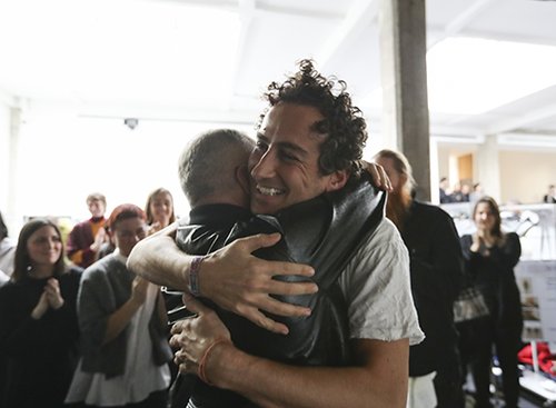 פרנצ'סקו ריסו בתצוגה של מארני בשבוע האופנה במילאנו | צילום: GettyImages