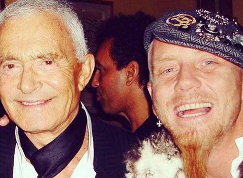 רוברט קרומינס עם ווידאל ששון | צילום: יח"צ