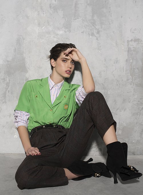 דוגמנית: שון לוי לאלינור שחר | צילום: עידו לביא