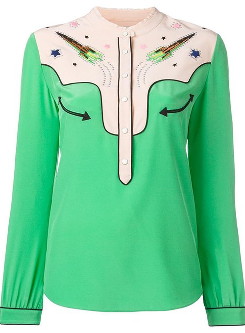 חולצה קואץ' ב-farfetch, מחיר 1,900 ש"ח