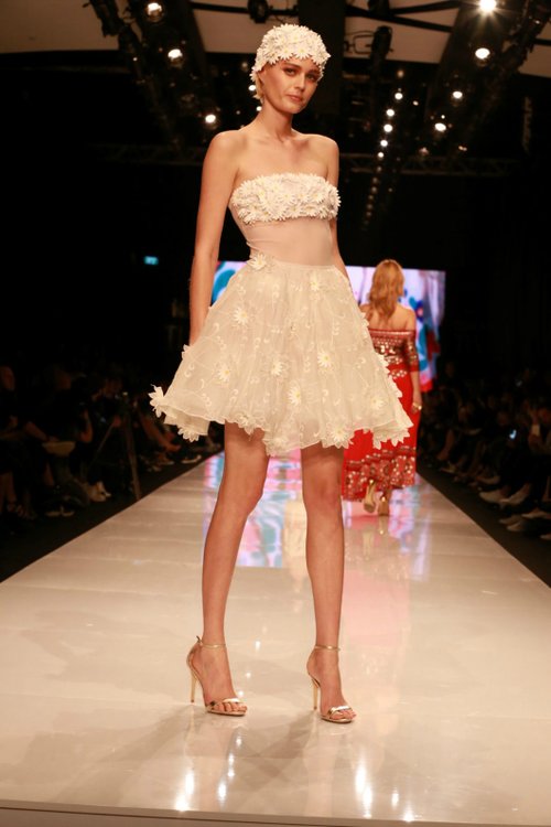 שביט ויזל בתצוגה של גוטקס | צילום אבי ולדמן