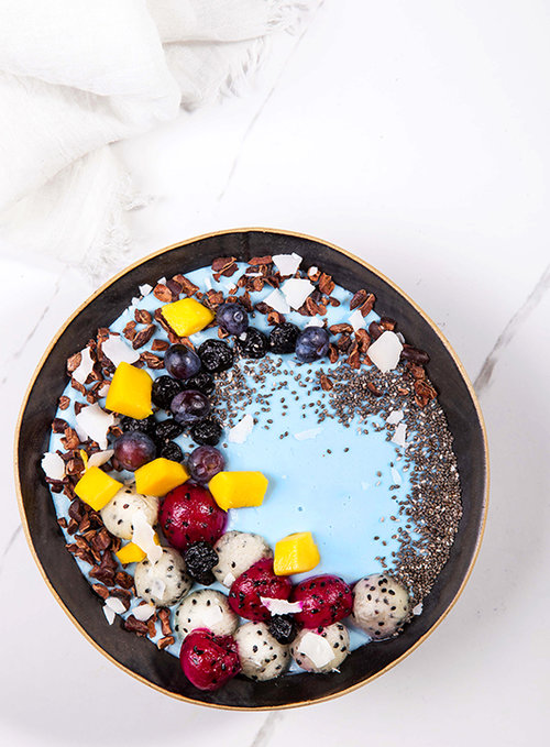 סופרבול כחולה | צילום: שרית גופן | סטיילינג: ענת לבל