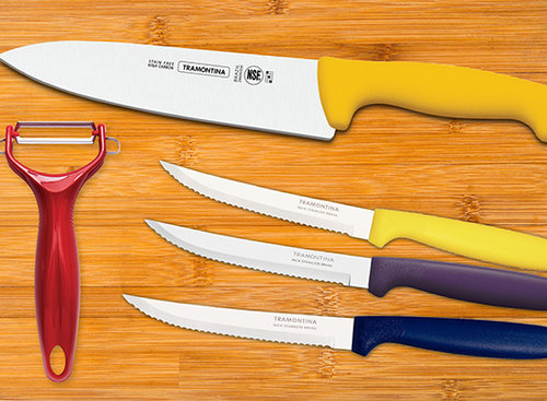 סט סכינים. צילום: רועי שר