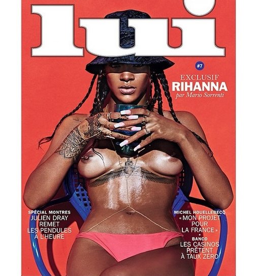 ריהאנה על שער מגזין Lui