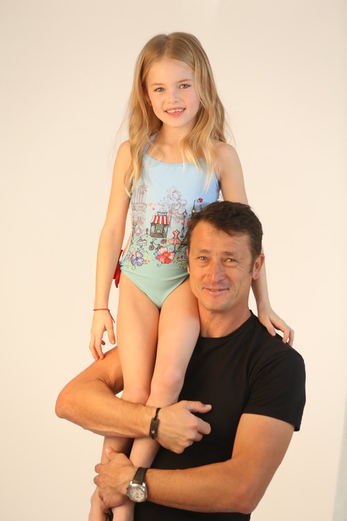 עם אבא אלכס אברבוך | צילום: לנס הפקות