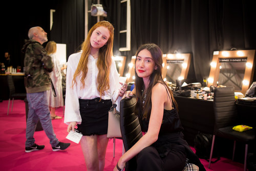 הבנות של גלית גוטמן: אמה ושירה גוטמן בשבוע האופנה תל אביב 2018 | צילום: oart films