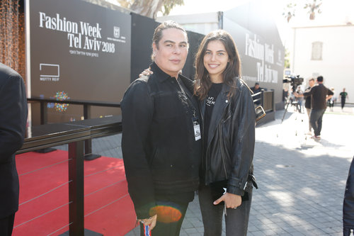 שלומית מלכה ומיקי בוגנים בשבוע האופנה תל אביב 2018 | צילום: אדריאן סבל