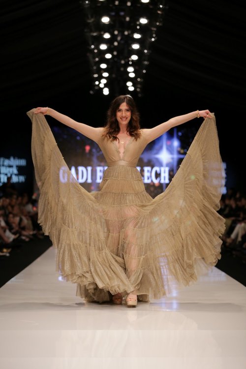 חן אמסלם בערב הגאלה של פנדורה, שבוע האופנה תל אביב 2018 | צילום: אבי ולדמן