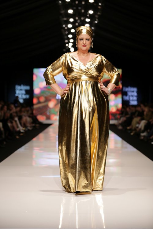 סטלה עמר בערב הגאלה של פנדורה, שבוע האופנה תל אביב 2018 | צילום: אבי ולדמן