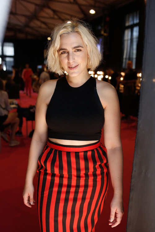 ריי שגב מאחורי הקלעים של שבוע האופנה 2018 | צילום: אדריאן סבל