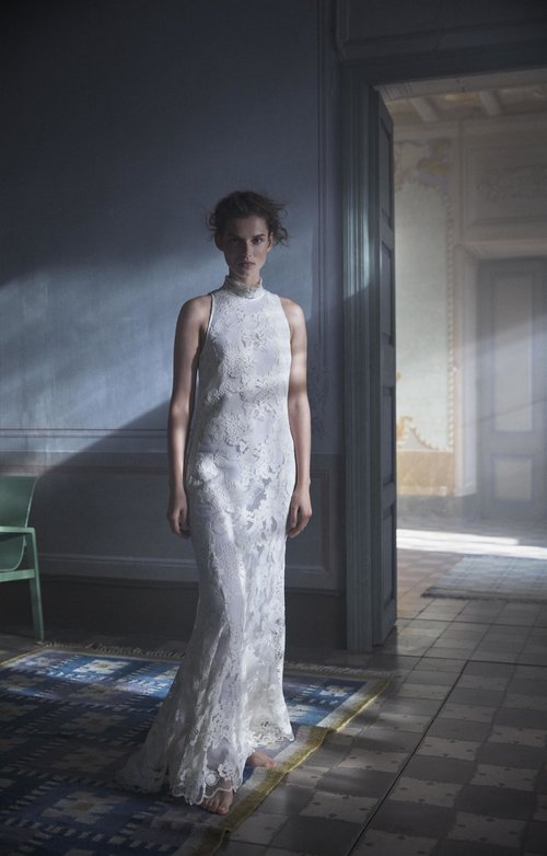 שמלת כלה של H&M מקולקציית קונצ'ס אקסלוסיב | צילום: הנס מוריץ