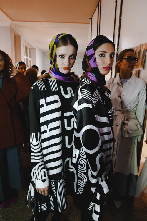 התצוגה של Sayya בשבוע האופנה בטביליסי | צילום: ליאה גלדמן
