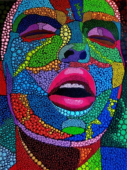 פיצוץ של צבע: התערוכה של OPHEAR | צילום: מיכאל סדן