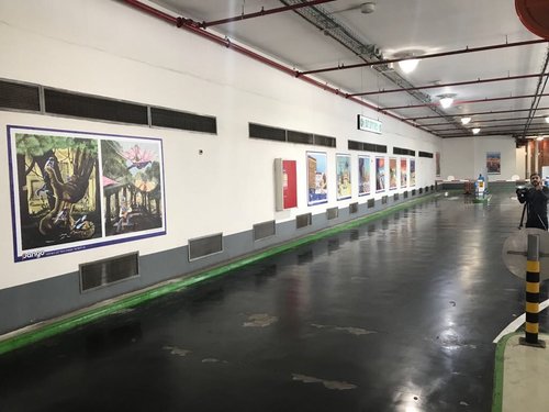 אמנות בחניון בתל אביב | צילום: יח"צ