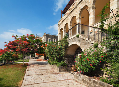 אגף סוויטות ענתיק במלון הסקוטי - מבט מבחוץ | צילום: סיון אסקיו