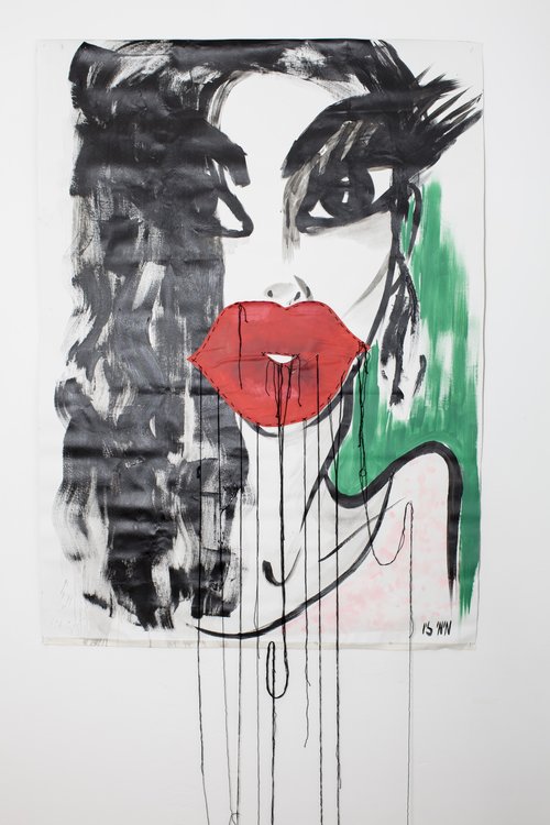 עבודתה של מימי זיו לתערוכת XLOVE | צילום: תום זואילי