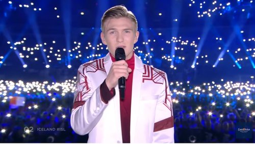 איסלנד בחצי גמר האירוויזיון 2018 | צילום מסך מתוך היוטיוב