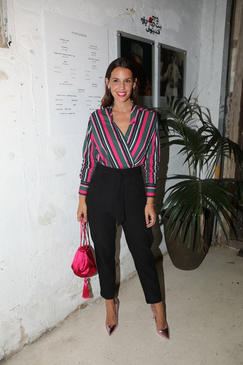 ירדן הראל בהשקת התערוכה "הר סדום" של משכית ואייל נבו | צילום: עופר חן