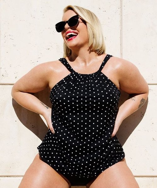 קאטי דיוק | צילום: מתוך עמוד האינסטגרם swimsuitsforall