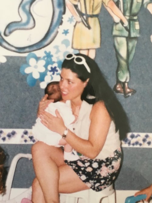 רגינה פיינגרש לפני השינוי באורח החיים | באדיבות המצולמת