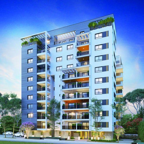 מגדל היוקרה. צילום: הדמיה