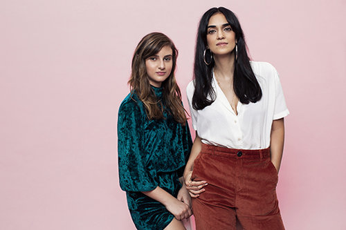 לירז צ'רכי ושני לוי | צילום: מיכאל טופיול, סטיילינג: אלין זידקוב כהן