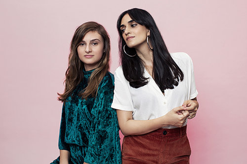 לירז צ'רכי ושני לוי | צילום: מיכאל טופיול, סטיילינג: אלין זידקוב כהן