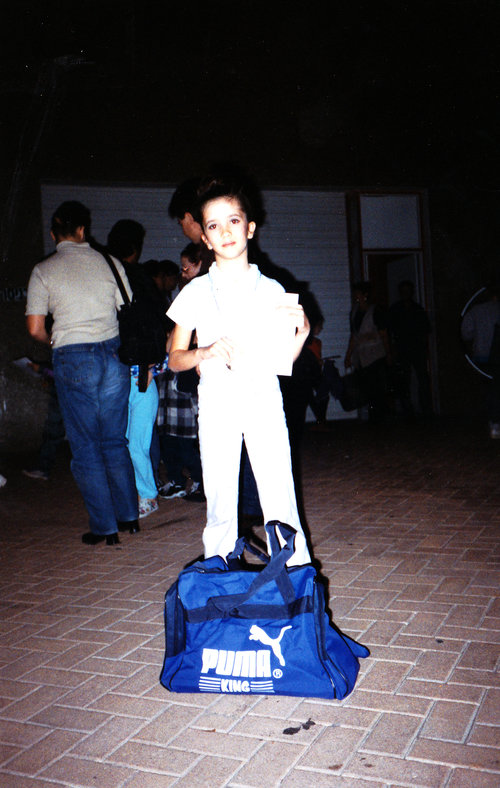 נטע ריבקין בילדות | באדיבות נטע