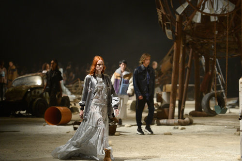 התצוגה של קואץ' בשבוע האופנה בניו יורק | צילום: Gettyimages