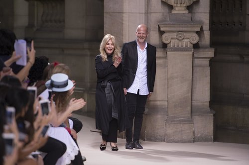 הישראלית הראשונה שמציגה בשבוע הקוטור בפריז, גליה להב ושרון סבר בשבוע אופנת הקוטור בפריז | צילום: יח"צ