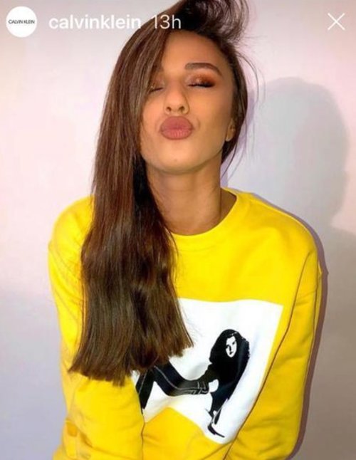 עדן בן זקן בסטורי של קלווין קליין | צילום: אינסטגרם 