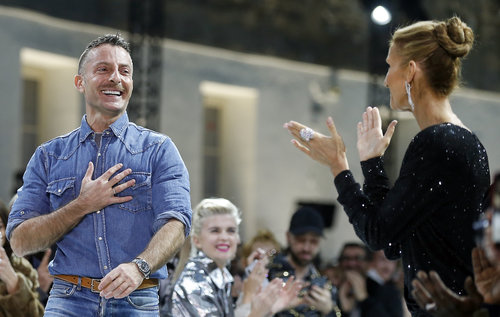 סלין דיון ואלכסנדר ווטייר | צילום: Gettyimages