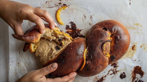חלת שוקולד תפוז | צילום: חיים יוסף חלת שוקולד תפוז | צילום: חיים יוסף