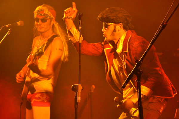 אלביס ואקסל בבארבי תל אביב (צילום: מאיה לוי)